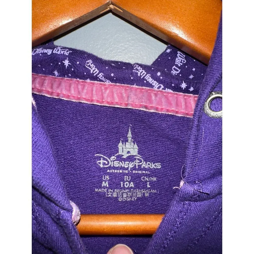 Girls Size M 10/12 Disney Parks Hoodie Sweatshirt